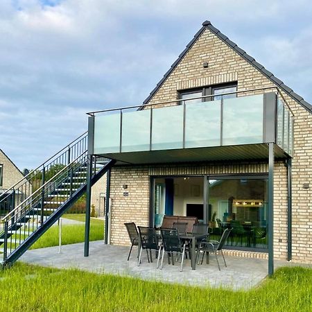 Ferienhaus Panoramadeck Am Harkebruegger See Mit Sauna Und Kamin Villa Barssel  Buitenkant foto